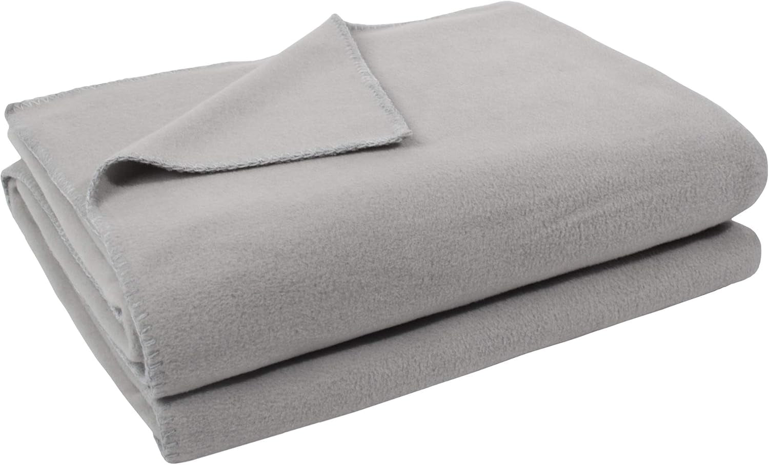 Coperta Zoeppritz colore: Rosso, Realizzata in 65% Poliestere, 35% Viscosa, Misura: 160X200 Cm, 103291-235-160X200 Letti e Piumini Zoeppritz Dal 1828 920 Grigio chiaro Mel. 220X240 Cm