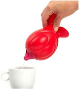 Dosatore zucchero Alessi "GINO ZUCCHINO" in resina termoplastica, rosso