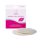 ELANEE Coppette Allattamento, argento, antibatteriche e lavabili - Morbide e rinfrescanti Accessori Alimentazione e Allattamento Bebe Naty Shop 2 pezzi (1 confezione)