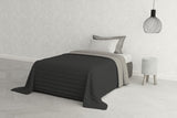 Biancheria da letto italiana Estivo letto singolo, lino, Acqua, 170 X 270 Cm Piumini e trapunte Naty Shop Grigio 170 X 270 Cm