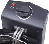 Friggitrice Tristar in acciaio inox - Con capacità di 2 litri, funzione zona fredda e termostato regolabile fino a 190°C, FR-6919, argento Elettrodomestici Naty Shop