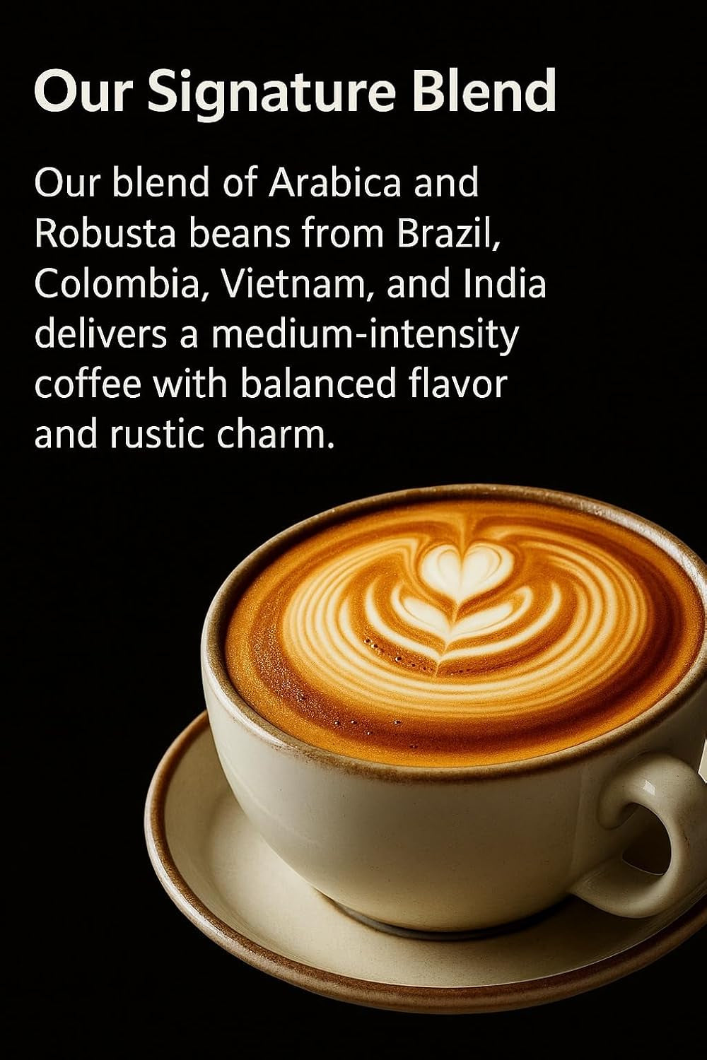 Caffè in grani 250g – Pregiati chicchi di caffè Arabica e Robusta, tostati a mano in legno, per il gusto pieno e aromatico dei chicchi di caffè