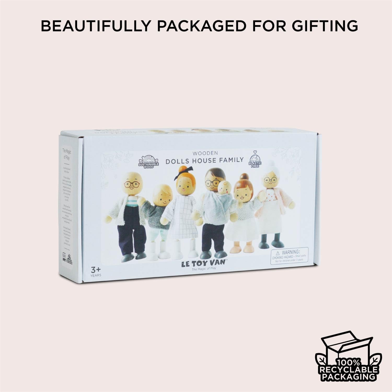 – Set da gioco per la casa delle bambole in legno della mia famiglia di bambole | Set di accessori per casa delle bambole Daisylane per ragazze - Adatto a partire dai 3 anni P053