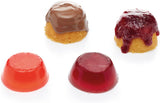 Kitchencraft Mini Stampi per Budino in Alluminio Anodizzato 7,5 cm Set di 4 Stampi da Forno e Vassoi Argento Naty Shop