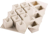 Silikomart, Stampo per Torte Tartufo in silicone, 8 Porte Singole, Ø 62 H 52 mm Cucina Naty Shop Mosaico