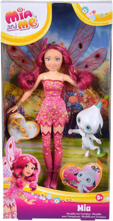 Simba 109483042 Mia and Me bambola da vestire, Phuddle con Trumptus, elfo con ali e gambe mobili, 6 fermagli per capelli, 2 braccialetti, da 3 anni, multicolore, 23 cm Naty Shop Dolls