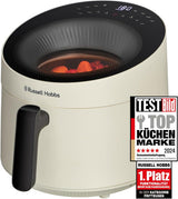 Russell Hobbs Airfryer, 5 litri, 10 programmi, finestra di visualizzazione Elettrodomestici Naty Shop Cream
