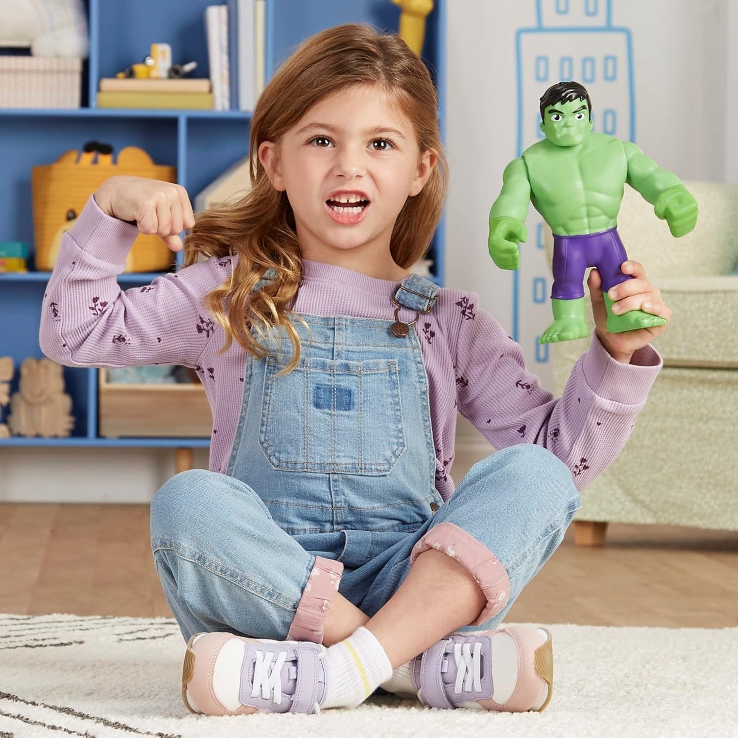 Marvel Spidey e i suoi fantastici amici e i suoi straordinari amici figura eroe gigante 22 cm hulk giocattolo per bambini dai 3 anni taglia unica Action figures Naty Shop