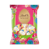Uova Lindt Torrone Edizione Fiore 90g | Torrone alla nocciola ricoperto di finissimo cioccolato al latte | Uova di Pasqua dal design primaverile | Cioccolato pasquale | Uova Di Cioccolato | Regalo di cioccolato | Idea regalo