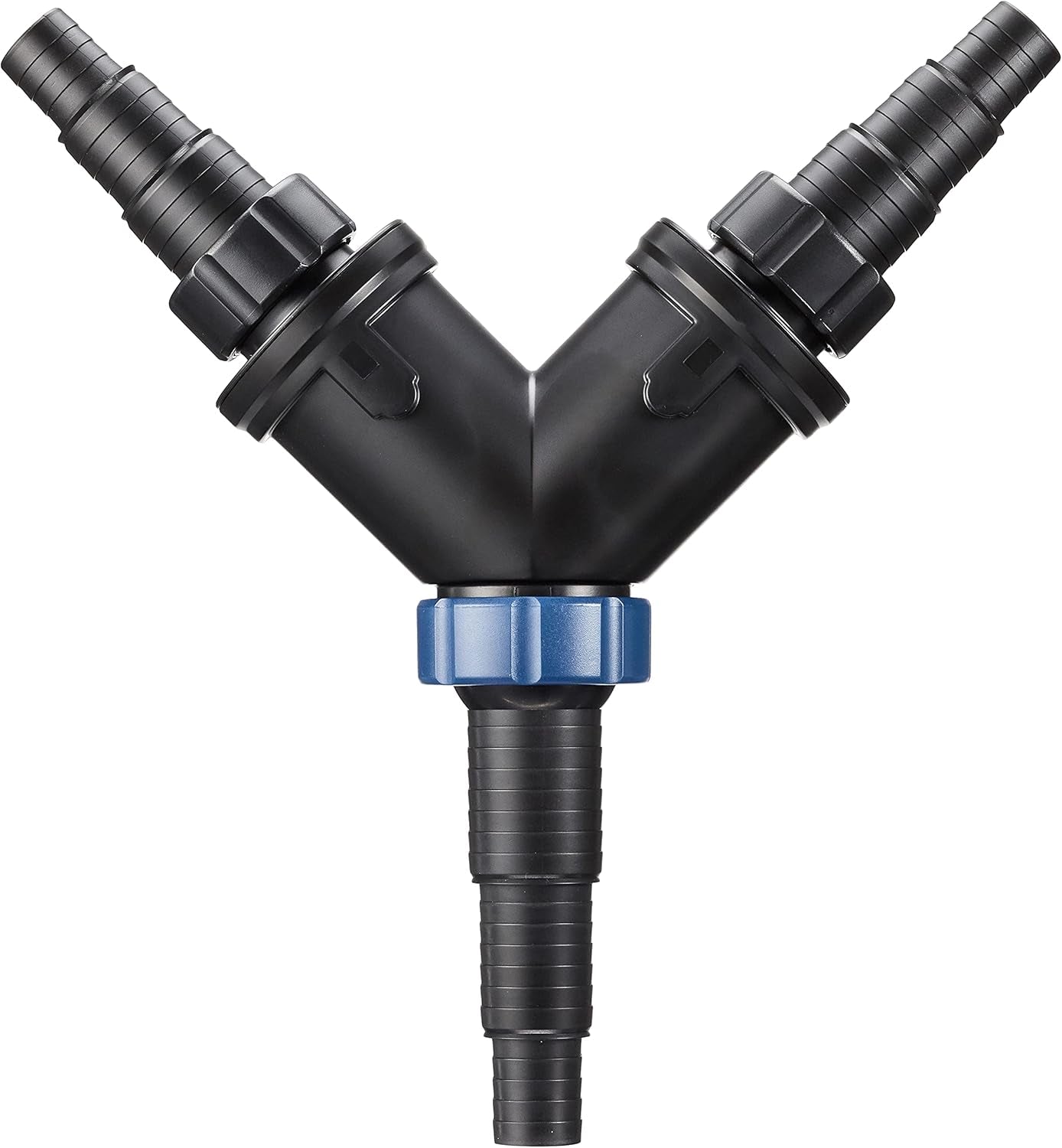 OASE 56668 Distributore a Y 1 1/2 pollici, Nero - Distributore d'acqua, Raccordo a gradino universale, Distributore, Accessorio per pompa