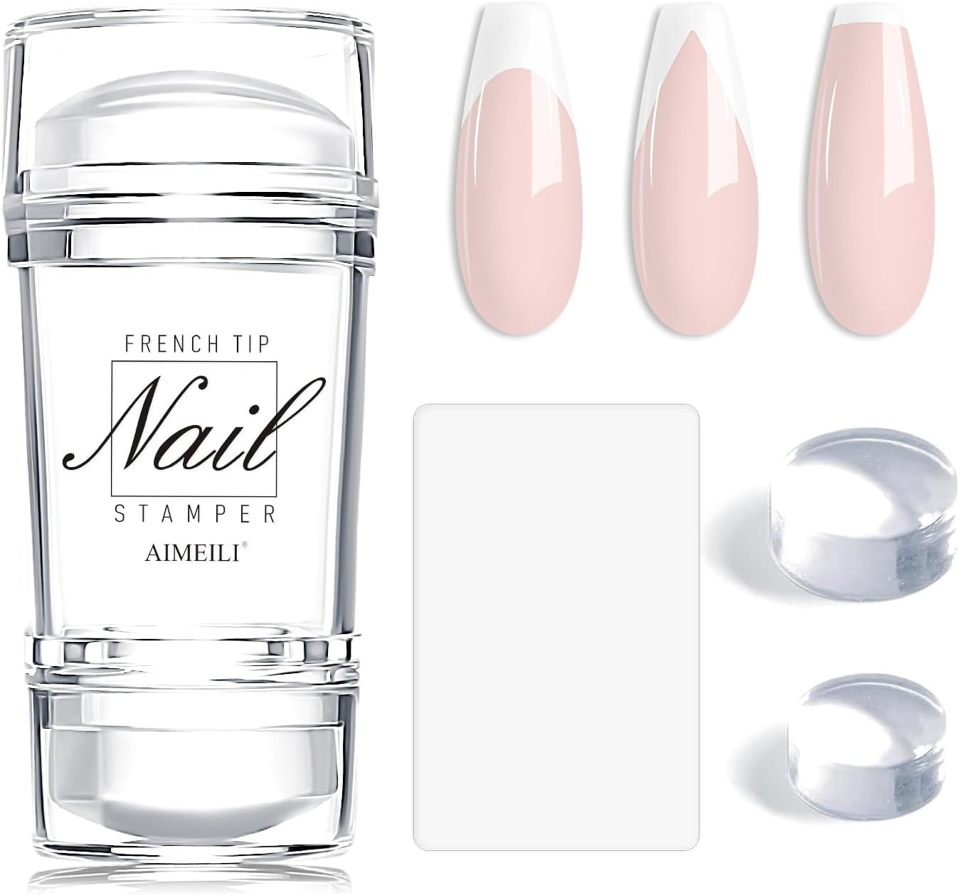 AIMEILI Nastro staccabile in lattice Nagelleck Korrektor Hautschutz Fingerschutz Für Nail Art Palisade Geruchlos Weiß 15Ml