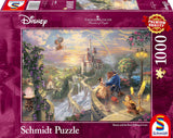 Schmidt Spiele Puzzle 59475 - Thomas Kinkade, Disney La Bella e la Bestia, Puzzle da 1.000 pezzi [Esclusiva Amazon] Puzzle Naty Shop Titolo predefinito