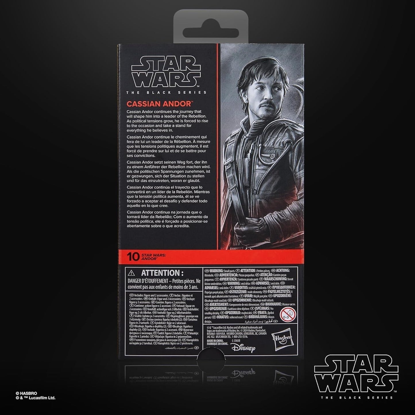 Star Wars Black Series Cassian Andor Andor Action Figure da collezione, 15 cm Action figures Naty Shop