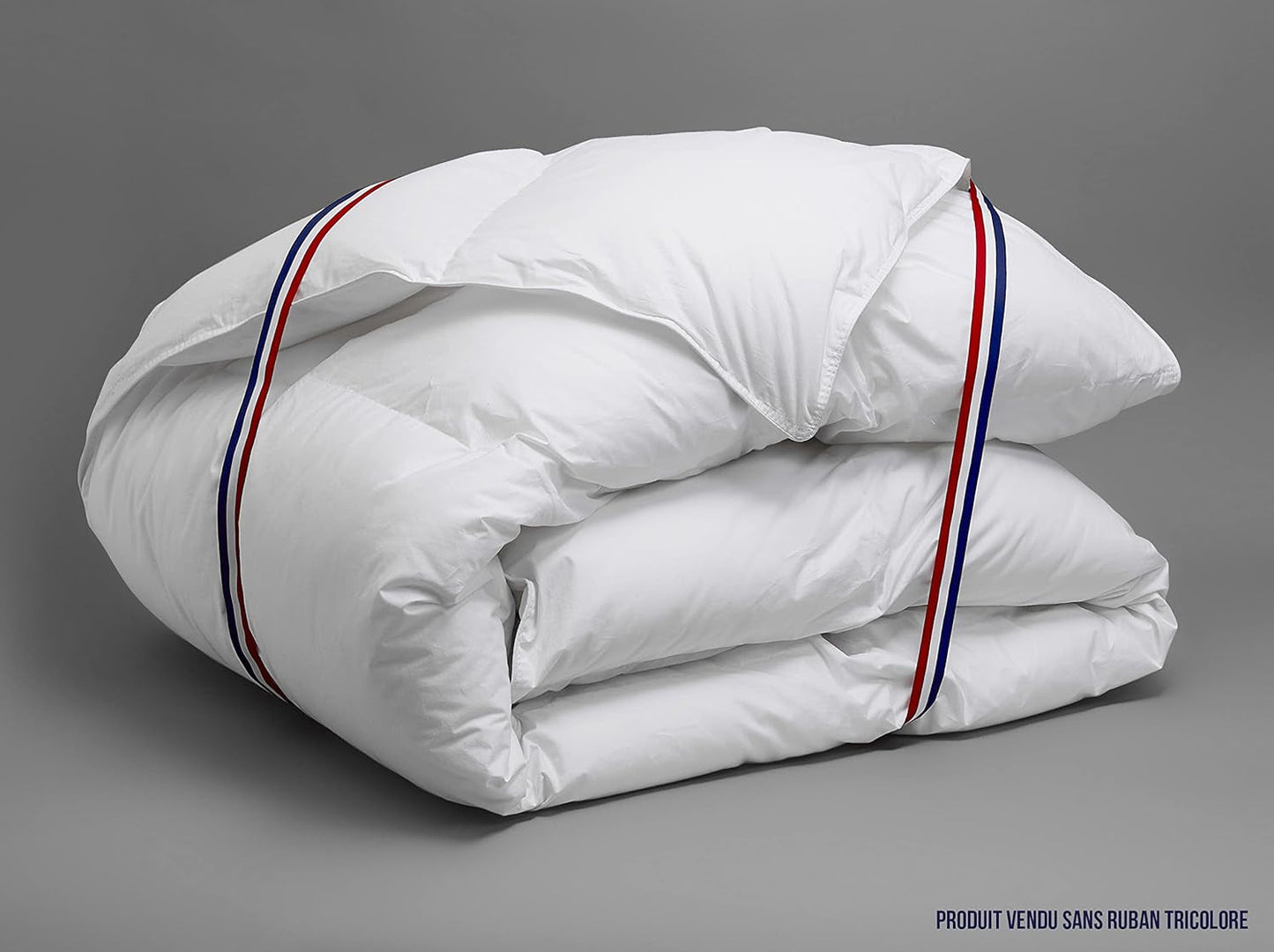 DODO 40381220 Coperta Helsinki, esterno cotone percalle, imbottitura piumino d'anatra/pelle, 240 Cm 220 Cm, bianco Piumini e trapunte Naty Shop