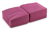 Ser22206772 Lampada a sospensione Coktail, tovagliolo, 20 X 20, 2 veli, piega 1/4, 100 tovaglioli con bordo singolo, rosso