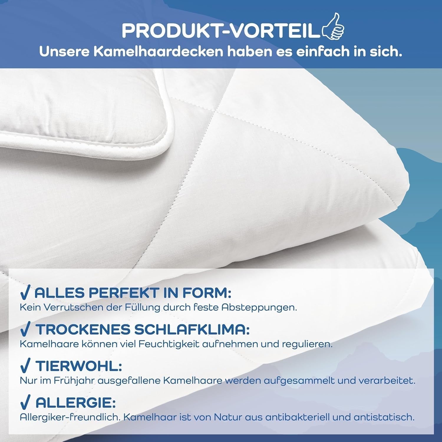 Trapunta Böhmerwald Exclusive, cammello, bianco, 135 X 200 Cm Trapunte e trapunte Naty Shop