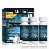 Miioto Siero per la crescita dei capelli, Prodotto per la crescita dei capelli da uomo, Siero per la crescita dei capelli, Cura del cuoio capelluto Promuove capelli più spessi Nutre il cuoio capelluto e previene la perdita dei capelli, 3*60ML Cura dei capelli Naty Shop Titolo predefinito