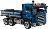 Giocattolo LEGO Technic Autocarro con cassone ribaltabile con volante e autocarro con cassone ribaltabile mobile - veicolo da costruzione blu - idea regalo per compleanni o vacanze - set di costruzione per ragazzi e ragazze a partire da 9 anni 42203 Set di costruzione Besuche den LEGO-Store