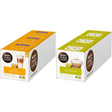 Latte Macchiato Vorratsbox 90 Kaffeekapseln (Aromatischer Espresso, 3-Schichten -Köstlichkeit aus feinem Milchschaum & Cappuccino