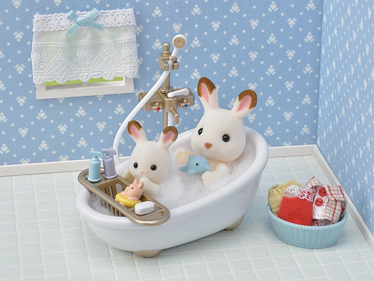 Sylvanian Families 5286 Bagno rustico - Mobili per casa delle bambole