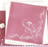 Appartina Elegantia 40X40 cm Tovaglioli Airlaid Simil Tessuto, Tovagliolo Nuziale di Alta Qualità, Tovaglioli Nuziali Simil Tessuto Tovaglioli Usa E Getta per Varie Occasioni (Rosa Antico)