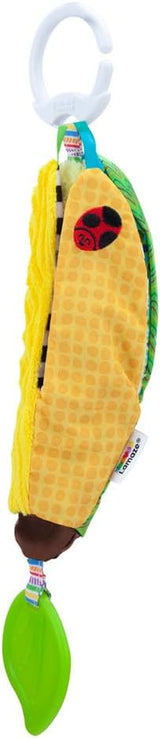 LAMAZE Bea the Banana, Passeggino con clip e Passeggino per neonato, Giocattolo sensoriale per bambini con colori e suoni, Giocattolo per lo sviluppo per ragazzi e ragazze da 0 a 24 mesi, Giocattoli gialli per bambini Naty Shop