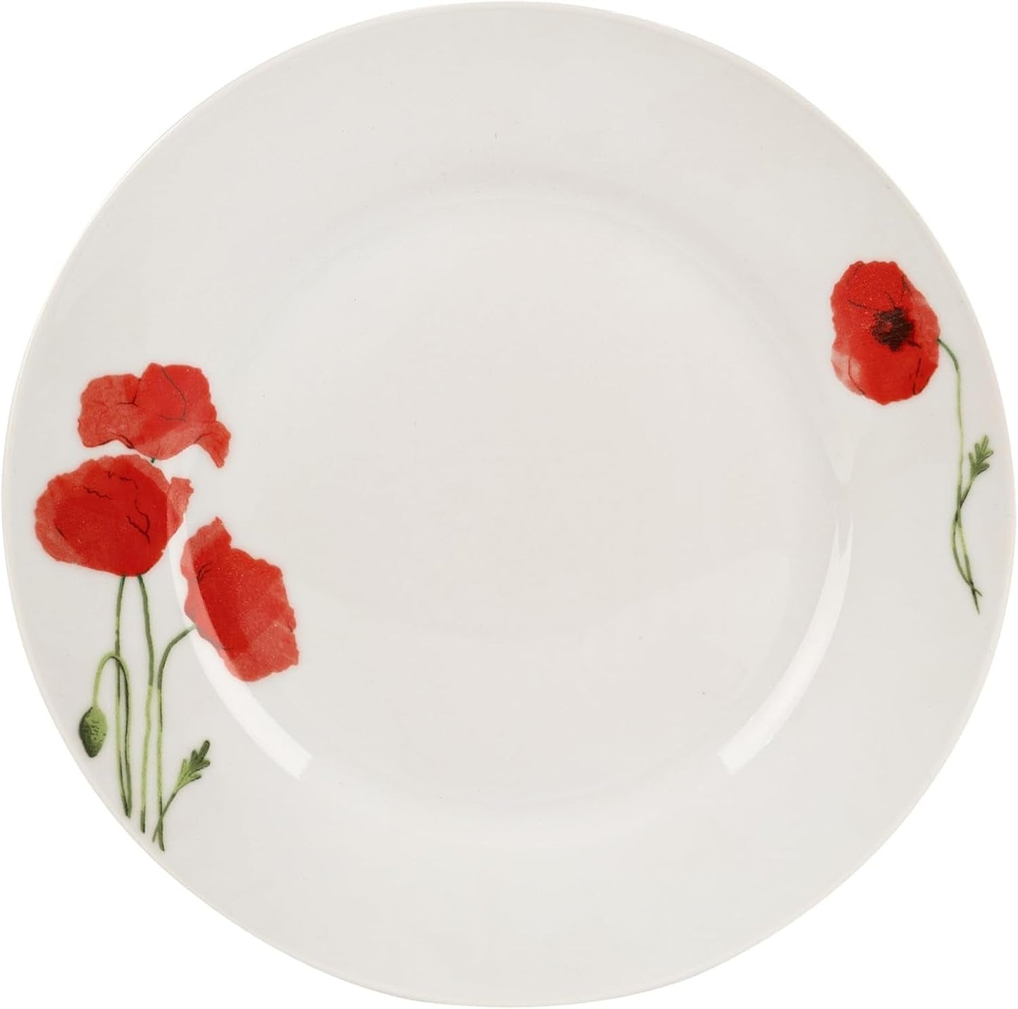 Servizio Piatti per 6 - 18 Pezzi - Servizio Piatti in Porcellana - Servizio Piatti Bianco - Set Piatti e Ciotole - Stoviglie Moderne - Piatti - Servizio da Tavola - Servizio Piatti per 6