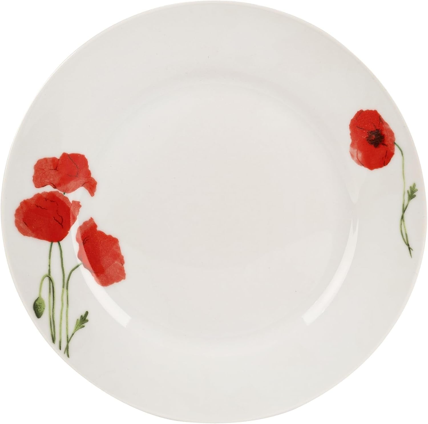 Servizio Piatti per 6 - 18 Pezzi - Servizio Piatti in Porcellana - Servizio Piatti Bianco - Set Piatti e Ciotole - Stoviglie Moderne - Piatti - Servizio da Tavola - Servizio Piatti per 6