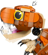 LEGO Jurassic World Little Eatie: T.Rex Giocattolo da costruzione per ragazzi e ragazze Set da costruzione dinosauro di 7 anni Modello regalo per bambini con bocca, testa e coda mobili 76967 Set da costruzione Besuche den LEGO-Store