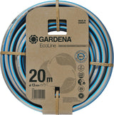 Tubo Gardena EcoLine 1/2 pollice, 20 m senza componenti di sistema: tubo da giardino sostenibile in plastica riciclata, privo di ftalati e sostanze nocive, forte funzione di presa, resistente al gelo e ai raggi UV (18930-20)