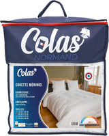 COLAS NORMAND Trapunta, 200 X 200 Cm, cotone biologico e lana Merino, calda, lavabile in lavatrice a 30 °C Piumini e trapunte Naty Shop Titolo predefinito