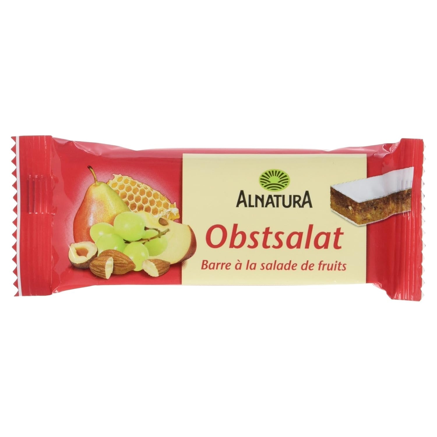 Bio Obstsalat-Riegel, confezione da 16 (16 x 40 g)