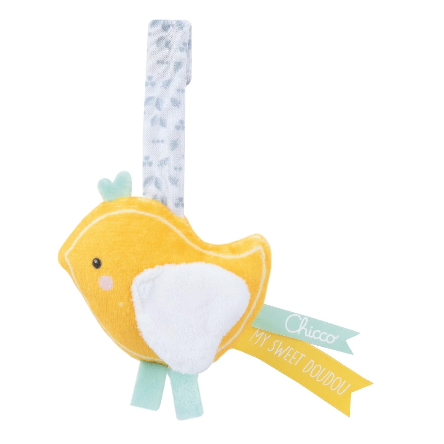 Chicco, Set Regalo Bebè My Sweet Doudou, Morbida Coperta DouDou, Ciuccio in Velluto, Anello per la Dentizione con Elefante in Rilievo, Idee Regalo per Neonati a partire da 0 Mesi
