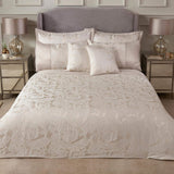 Piumino duchesse per letto king size, 100% poliestere, colore panna Emma Barclay Letti e Piumini Colore panna King size