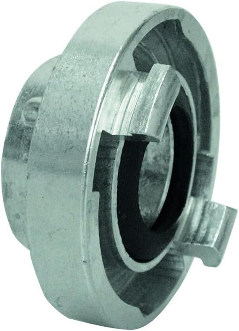 Giunto Storz TIPO C 52, filettatura interna da 2", per tubi e raccordi con O-ring in nitrile per inserti di aspirazione e pressione, in alluminio, 31092