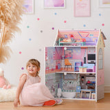 Olivias Little World Glasshouse Kids Casa delle bambole da 12" e 10 accessori per bambole 3,5" Multi Td-12518D Case delle bambole Naty Shop
