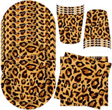 Motivo leopardato Party Geschirr Kindergeburtstag Deko Geburtstag Party Geschirr Dschungel Pappteller Becher Servietten Babyparty Tischdeko Set