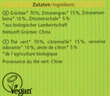 Tè verde biologico al limone, 20 buste, 40 g