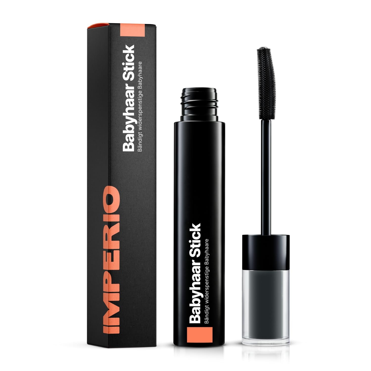 IMPERIO Hair Finishing Stick per capelli di bambini - Mascara premium per capelli di bambini per domare i capelli fini e spezzati - Tintura per capelli trasparente da 12 ml Naty Shop Titolo predefinito