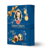 Reber Mozart palline al cioccolato fondente, confezione da 6 con marzapane e torrone, vegan - 1 x 120 g