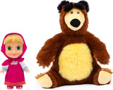 Masha e Michka bambola Masha da 12 cm e peluche Bärka da 20 cm per bambini da 3 anni in su MHA21