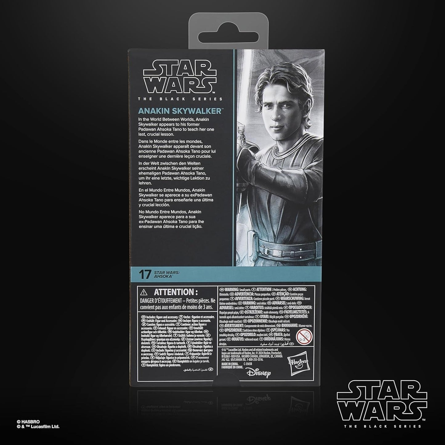 Star Wars The Black Series Anakin Skywalker, Star Wars: Ahsoka Premium Collectible Action Figure (15 cm) Action figures Naty Shop