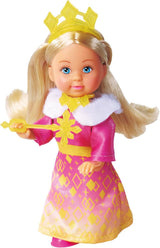 Simba Evi Love Princess Ride, bambola della principessa con slitta e cavallo invernale, accessori principessa, 12 cm, dai 3 anni in su