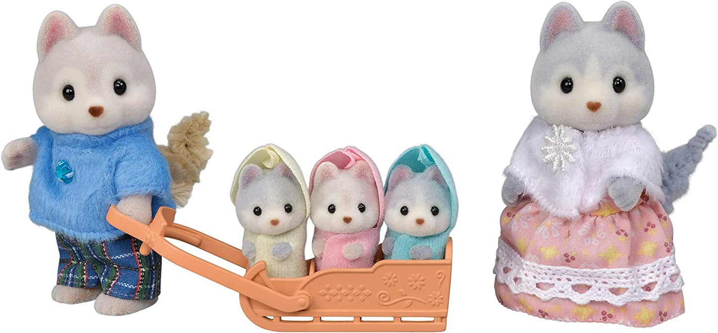 Sylvanian Families L5636 Titolo predefinito del negozio Naty delle bambole della famiglia Husky