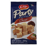Cacao per feste 250 g, wafer con crema al cacao 74% Con 5 strati di wafer e una vellutata crema al cioccolato