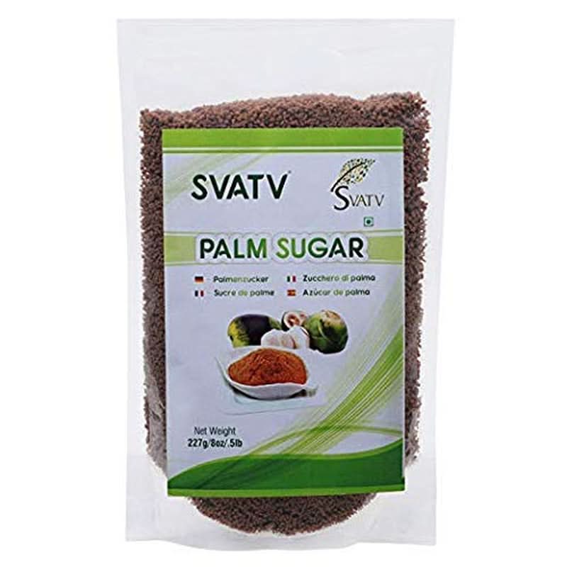 SVATV Zucchero bruno di palma in polvere, 227 grammi Dolcificanti Naty Shop