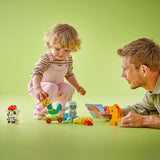 LEGO DUPLO Trenino degli animali, Trenino giocattolo con ruote, Costruzioni creative e ricostruzioni di figure di animali, Giocattolo educativo per i più piccoli, Regalo di compleanno per gli amanti degli animali Ragazze e ragazzi di 1 anno e mezzo 10412 Set da costruzione Besuche den LEGO-Store