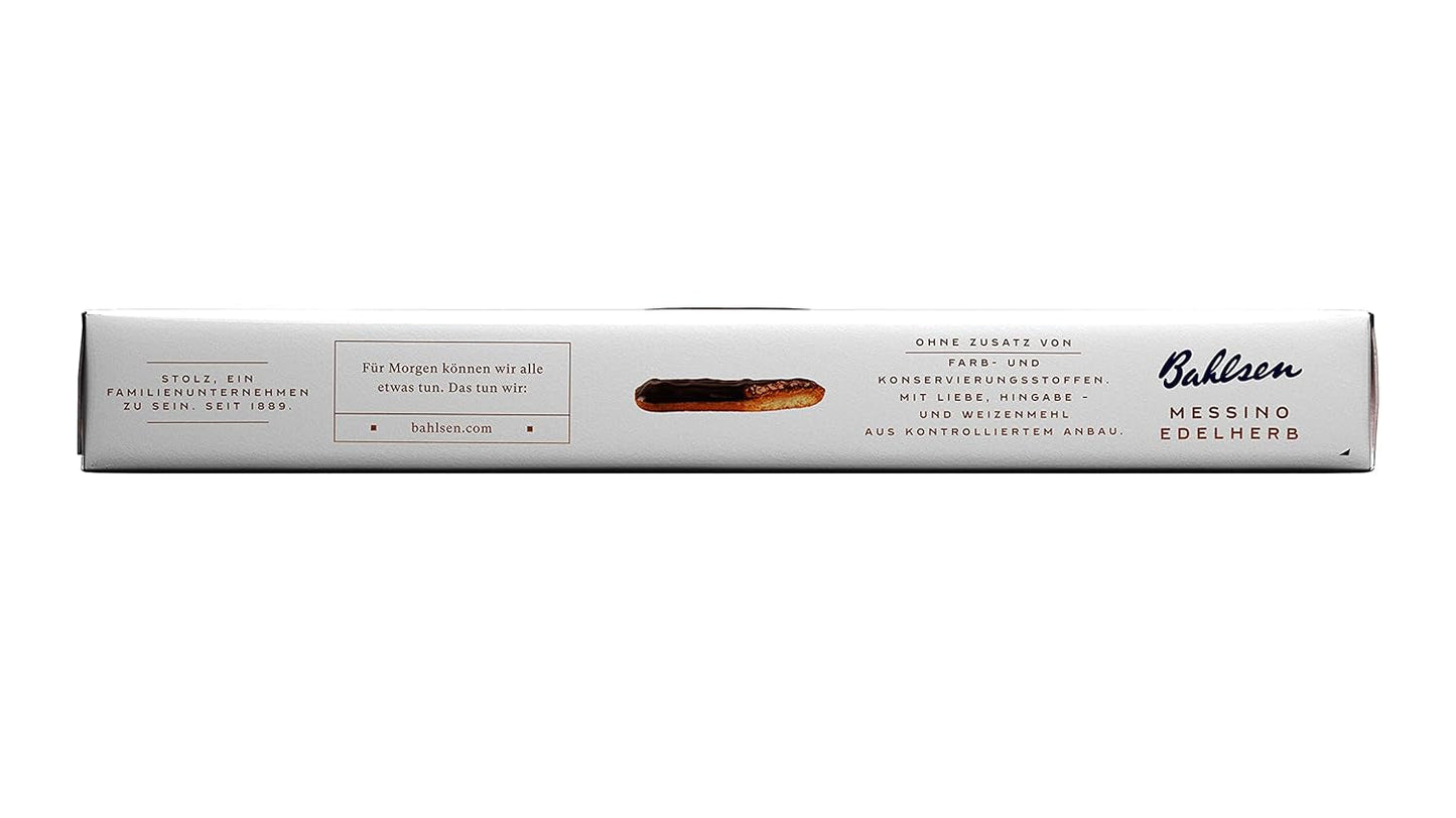 Bahlsen Messino Edelherb - Confezione da 4 - Edelherb Pasta soffice con ripieno di cioccolato e arancia (1 x 125g)