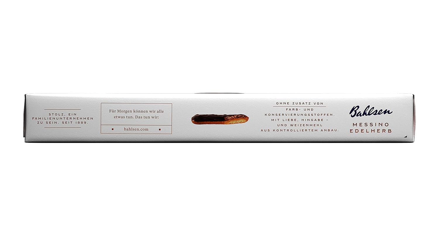Bahlsen Messino Edelherb - Confezione da 4 - Edelherb Pasta soffice con ripieno di cioccolato e arancia (1 x 125g)