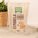 - Pannello Cristallizzato Biologico, Zucchero Puro, Dolcificante Ecologico, Succo Naturale di Canna da Zucchero - 500G, Confezione da 12 Dolcificanti Naty Shop